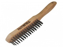 Faithfull FAI6804 Heavy Duty Scratch Brush 4 Row £3.29